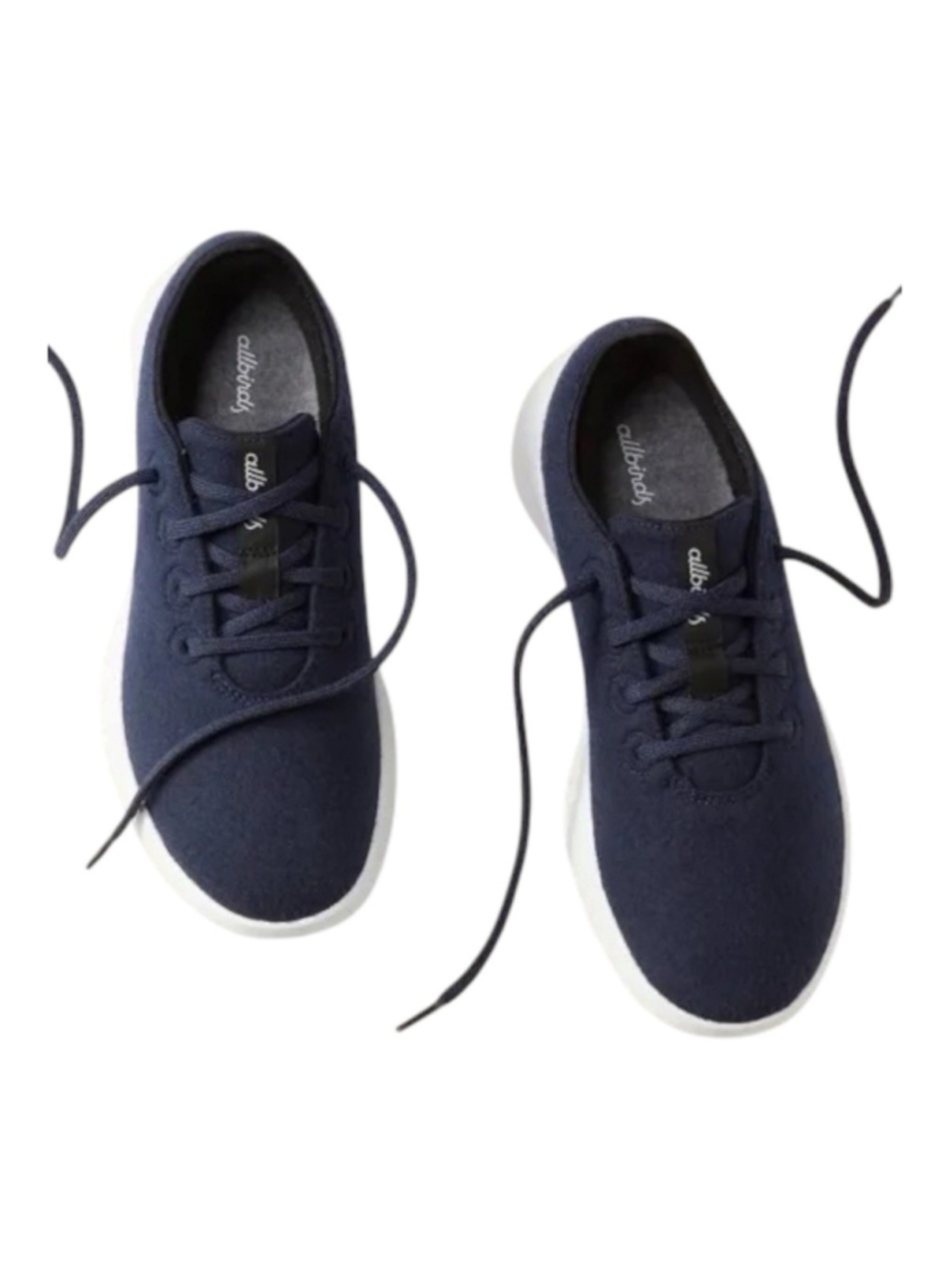Allbirds Tree Runners Navy Blue Mesh Knit Sneakers Men's Size 8 Sustainable